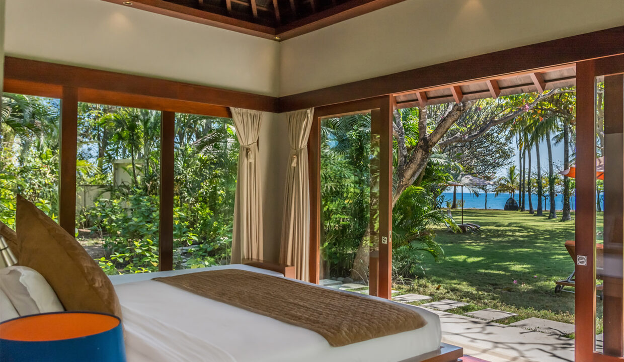 The Anandita - Guest bedroom three with tropical view