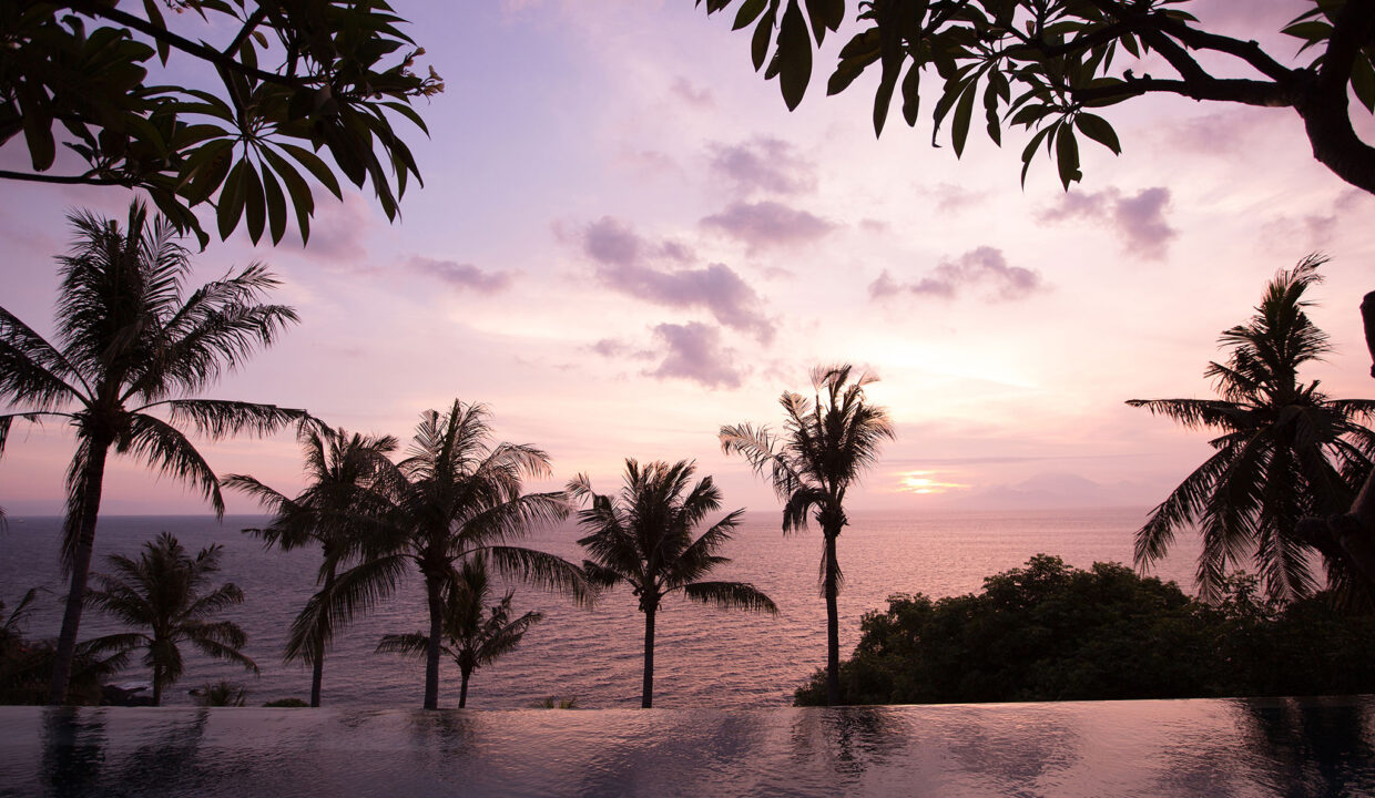 018 - luxury lombok villas Malimbu Cliff Villa - Beautiful Sunset
