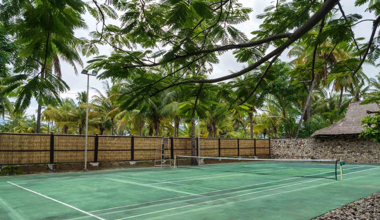 luxury lombok villas Sira Beach House - Tennis court